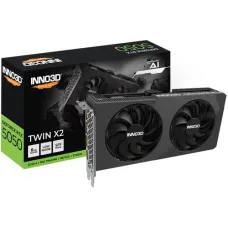 INNO3D GeForce RTX 5050 8GB TWIN X2 Desktop Gaming Graphics Card - Black